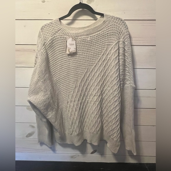 NWT Weekend by Suzanne Betro Oversized Chunky Sweater Size 1X/2X - Picture 3 of 8
